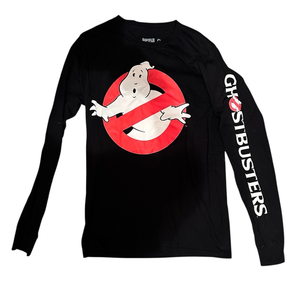Ripple Junction Ghostbusters Black and Red Tee